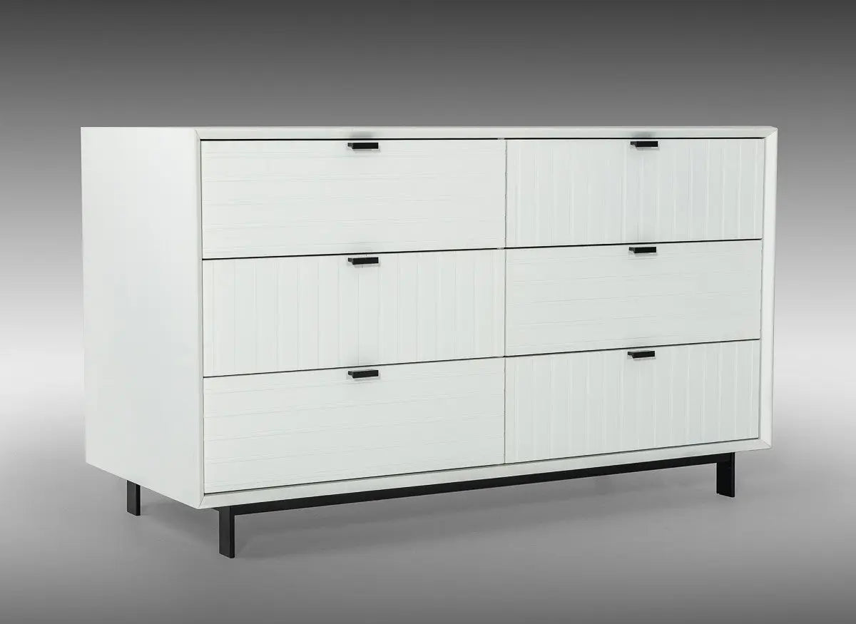Vig Furniture - Nova Domus Valencia Contemporary White Bedroom Set - Vgmabr-76-Set