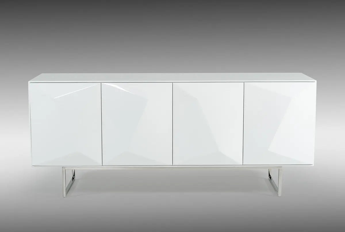 Vig Furniture - G1108 - Modern White Buffet - Vgvcg1108-Wht