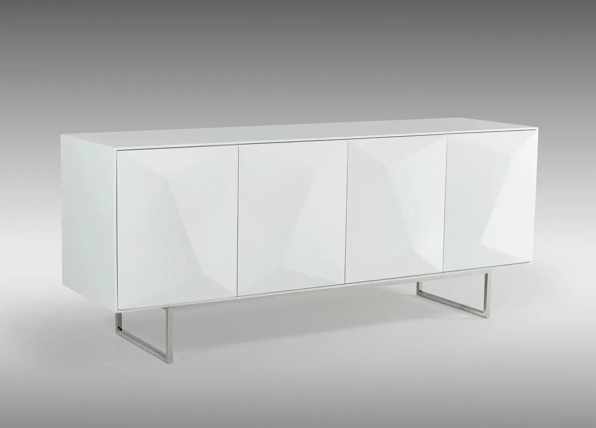 Vig Furniture - G1108 - Modern White Buffet - Vgvcg1108-Wht