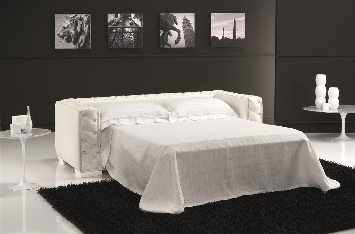 J&M Furniture - Vanity Sofa Bed In White - 17767-S