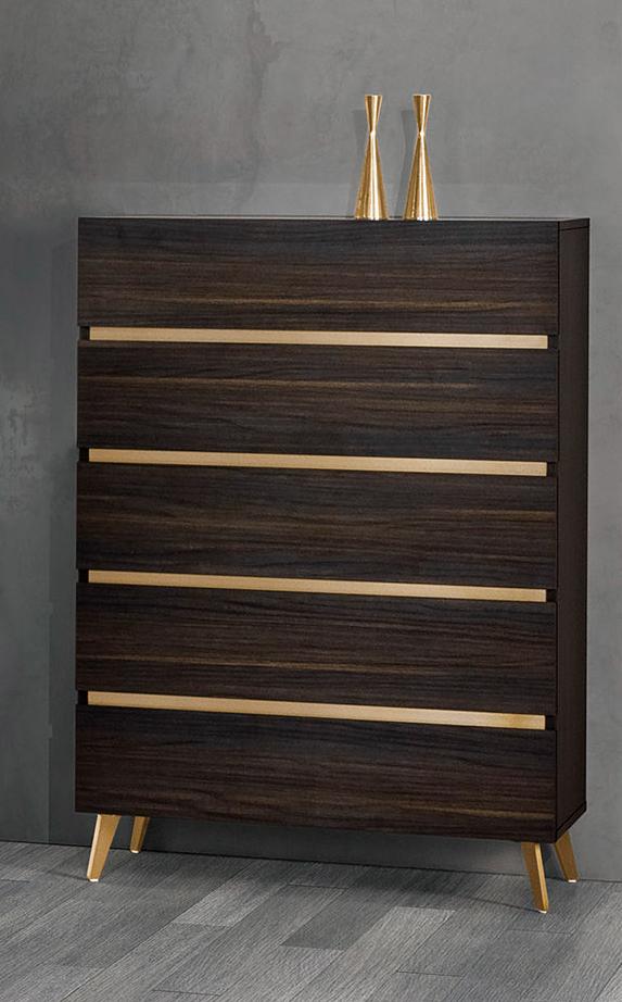 Vig Furniture Nova Domus Velondra - Modern Eucalypto + Marble Chest