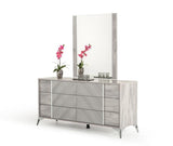 Vig Furniture - Nova Domus Alexa Italian Modern Grey Dresser - Vgacalexa-Drs