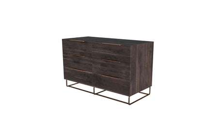 Vig Furniture Nova Domus Benzon Italian Modern Dark Rovere Dresser