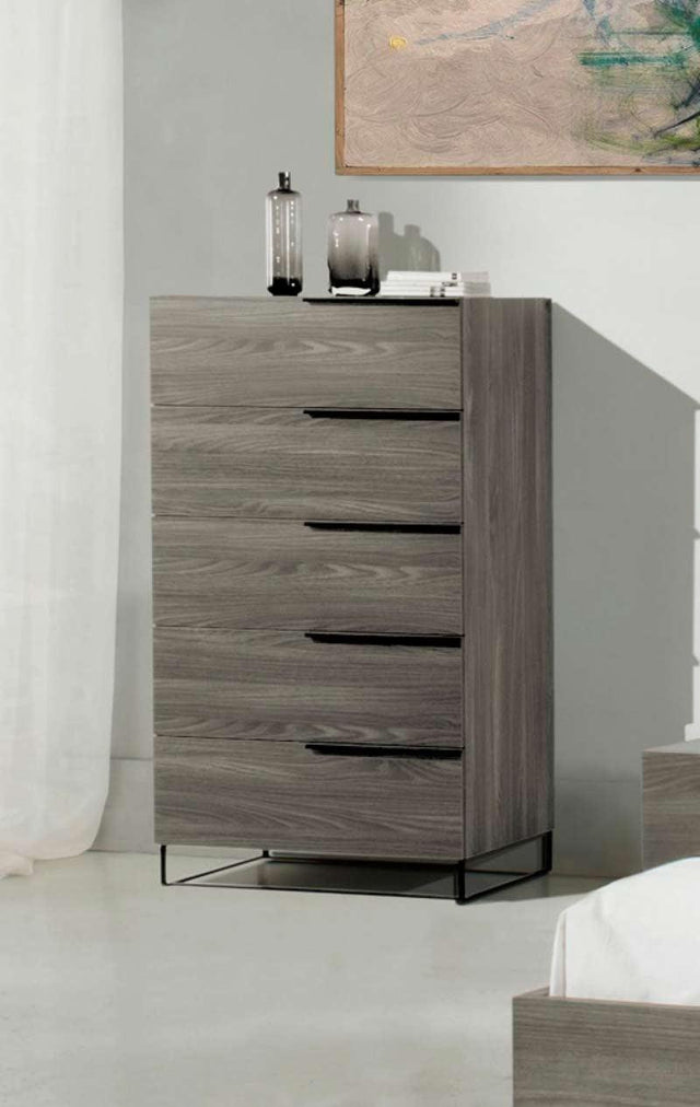 Vig Furniture - Nova Domus Enzo Italian Modern Grey Oak Chest - Vgacenzo-Chest