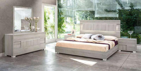 Vig Furniture - Modrest Ethan Italian Modern Grey Bedroom Set - VGACETHAN-SET-GRY