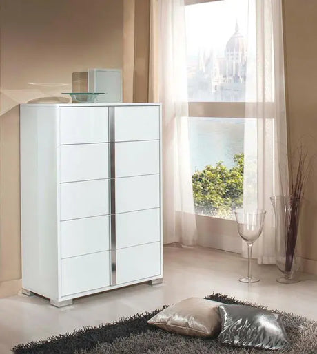 VIG Furniture - Modrest San Marino Modern White Chest - VGACSANMARINO-CHEST