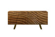 Modrest Finley Modern Walnut & Gold Buffet Vgcssb-16050-Gld