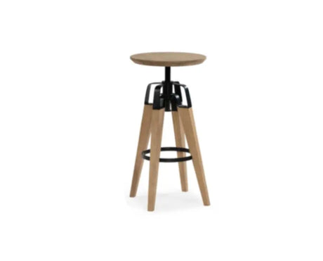 Vig Furniture - Modrest Yates Modern Oak Bar Stool - Vggr75305