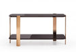 Modrest Leroy Modern Ebony & Rosegold Console Table Vghb280X-Ebn