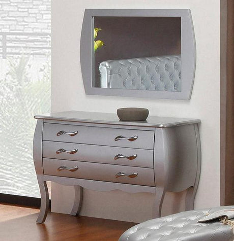 VIG Furniture - Modrest Monte Carlo Transitional Platinum Dresser - VGKCGBS015