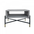 Modrest Walker Modern Concrete & Metal Coffee Table Vglbroky-Cf63