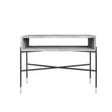 Modrest Walker Modern Concrete & Metal Console Table Vglbrokycs-113