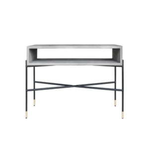 Modrest Walker Modern Concrete & Metal Console Table Vglbrokycs-113