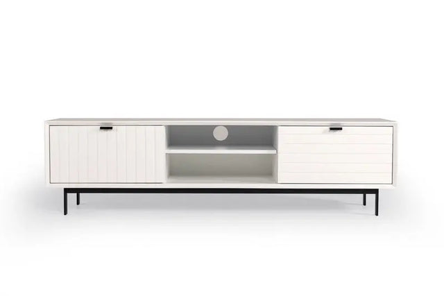 Vig Furniture - Nova Domus Valencia White Tv Stand - Vgmabh-585-Wht