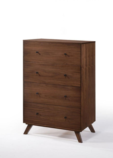 Vig Furniture - Modrest Addison Mid-Century Modern Walnut Chest - VGMABR-38-CHEST