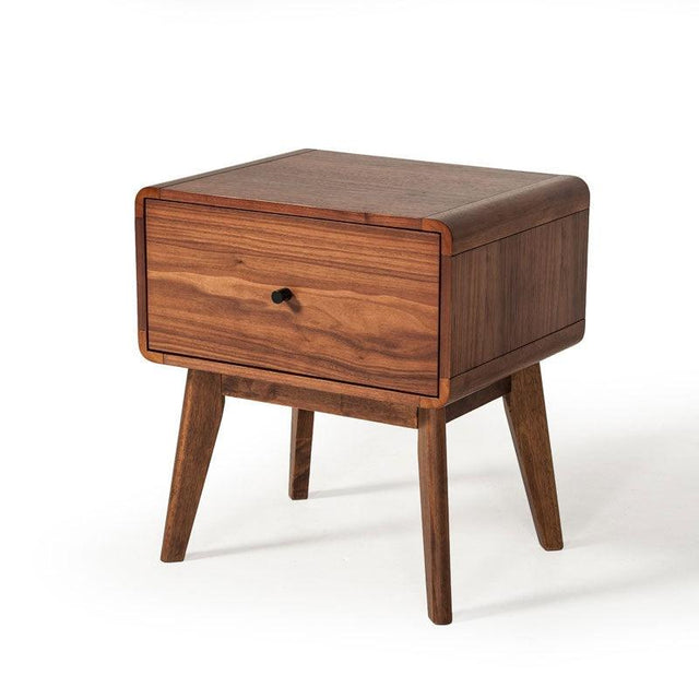 Vig Furniture - Modrest Marshall Mid-Century Modern Walnut Nightstand - Vgmabr-39-Ns