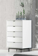 Vig Furniture - Nova Domus Valencia Contemporary White Chest - Vgmabr-76-Chest