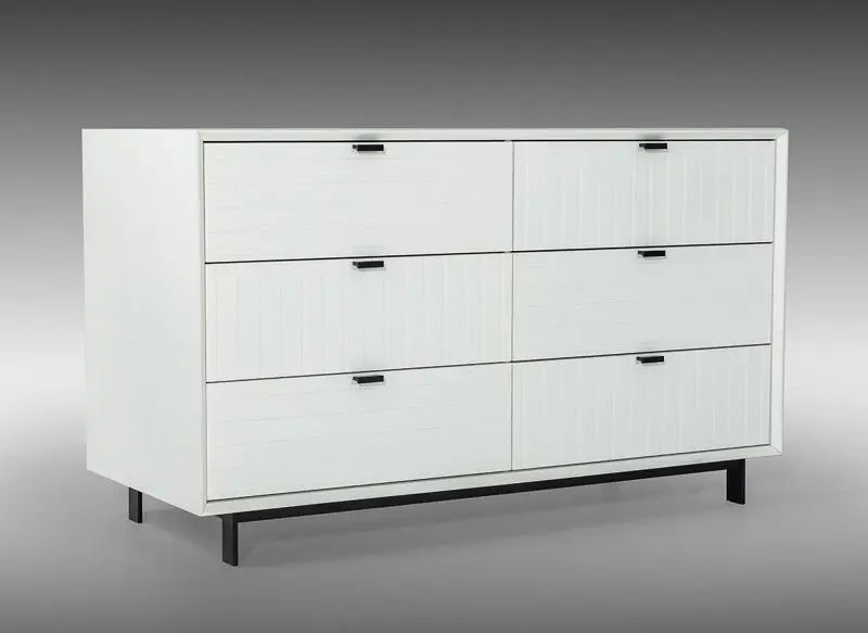 Vig Furniture - Nova Domus Valencia Contemporary White Dresser - Vgmabr-76-Drs