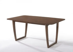 Modrest Jordan Modern Walnut Dining Table Vgmamit-5177