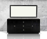 A&X Bellagio Modern Black Crocodile Lacquer Dresser Vgunrw109 - 180 - VGUNRW109 - 180 - Home Elegance USA - 1