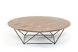 Vig Furniture - Modrest Spoke Modern Walnut Coffee Table - Vgvcc115-1-Wal