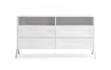 Vig Furniture - Modrest Candid Modern White Dresser - Vgvcj1109-D