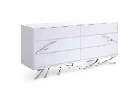 VIG Furniture - Modrest Legend Modern White Dresser - VGVCJ8111-D-WHT
