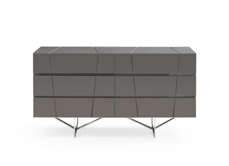 Vig Furniture - Modrest Chrysler Modern Grey Dresser - Vgvcj8978-D-Gry