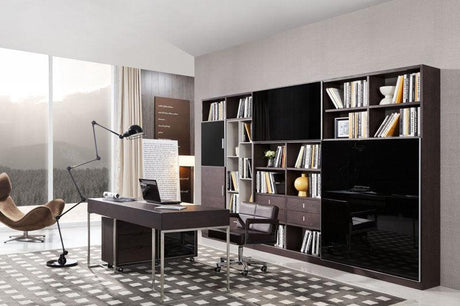 VIG Furniture - Ezra - Modern Brown Oak Office Desk - VGWCS501