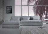 Vig Furniture - Light Grey Fabric Sectional Sofa - Vgyic08B