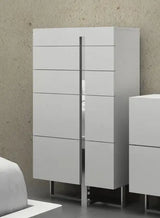 Vig Furniture - Voco - Modern White Bedroom Chest - Vgcn1302A-P01