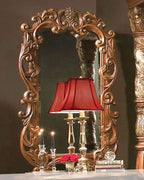 Villa Valencia Decorative Mirror In Chestnut - 72041-55 - Aico Furniture