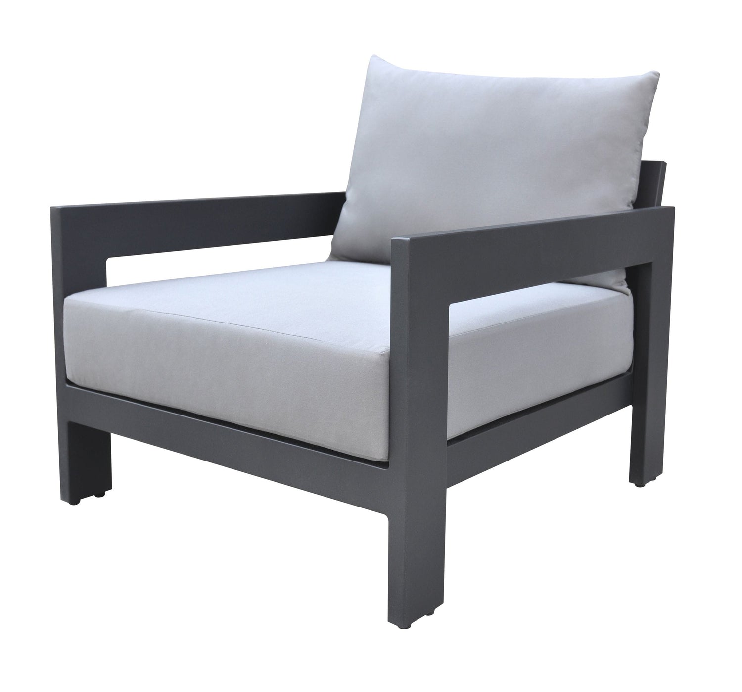 Vig Furniture Renava Wake - Modern Charcoal Outdoor Lounge Chair
