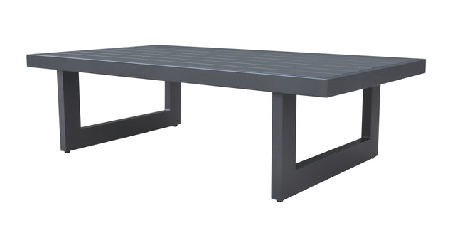 Vig Furniture Renava Wake - Modern Charcoal Outdoor Coffee Table