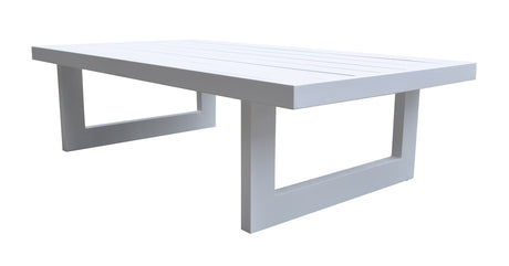 Vig Furniture Renava Wake - Modern White Outdoor Coffee Table