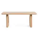 Vig Furniture Modrest Washington - Modern Natural Oak Coffee Table