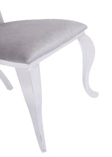 Vig Furniture - Modrest Bonnie Modern Grey Velvet & Stainless Steel Dining Chair (Set Of 2) - Vgzay906-1-Grybt