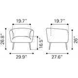 Zuo Deco Accent Chair