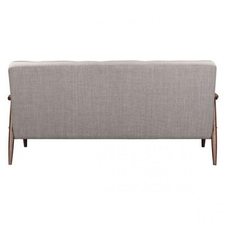 Rocky Sofa Faux Leather 3-Seater Tufted Cushions & Wood Frame | Zuo Modern
